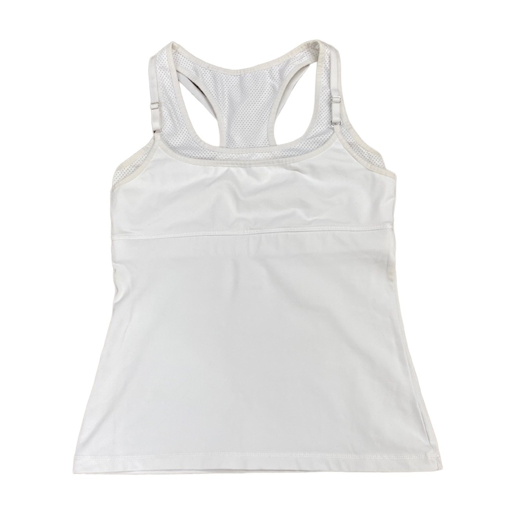 La SENZA SPIRIT Tank Top with Mesh lining, White